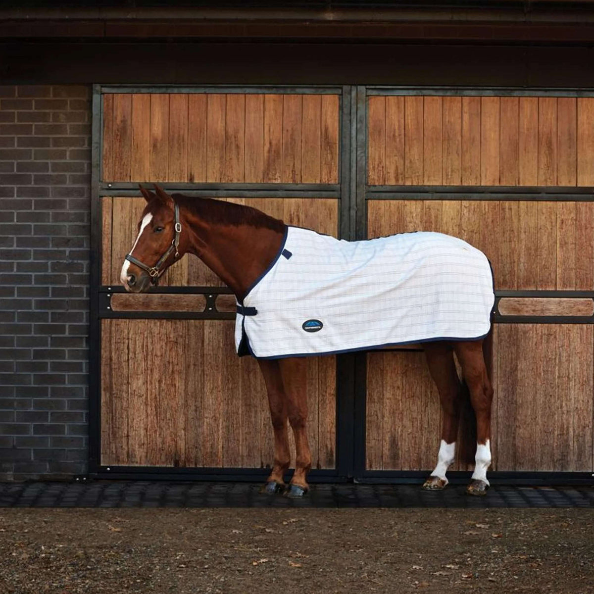 WeatherBeeta ComFiTec Cotton Sheet liner Blanco/Azul Marino