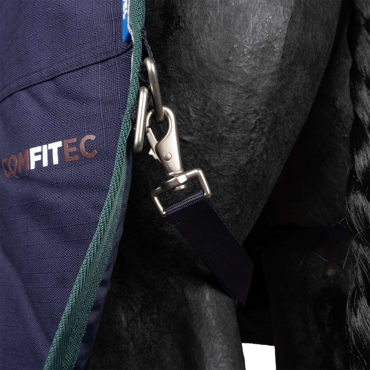 WeatherBeeta ComFiTec Plus Dynamic Turnout Detach-A-Neck 0g Navy/Forest Green