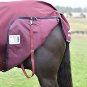 WeatherBeeta ComFiTec Essential Turnout Detach-A-Neck 50g Burdeos/Azul Marino