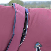 WeatherBeeta ComFiTec Essential Turnout Detach-A-Neck 50g Burdeos/Azul Marino