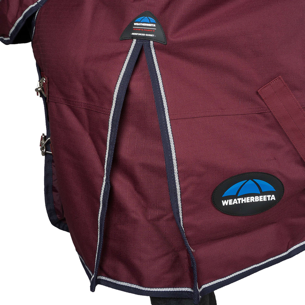 WeatherBeeta ComFiTec Essential Turnout Combo 220g Burdeos/Azul Marino