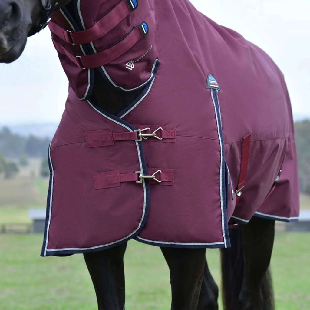 WeatherBeeta ComFiTec Essential Turnout Combo 220g Burdeos/Azul Marino