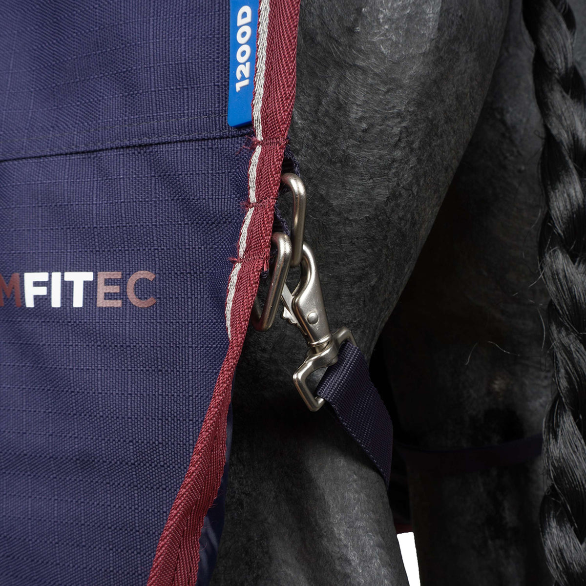 WeatherBeeta ComFiTec Essential Turnout Combo 220g Navy/Burgundy