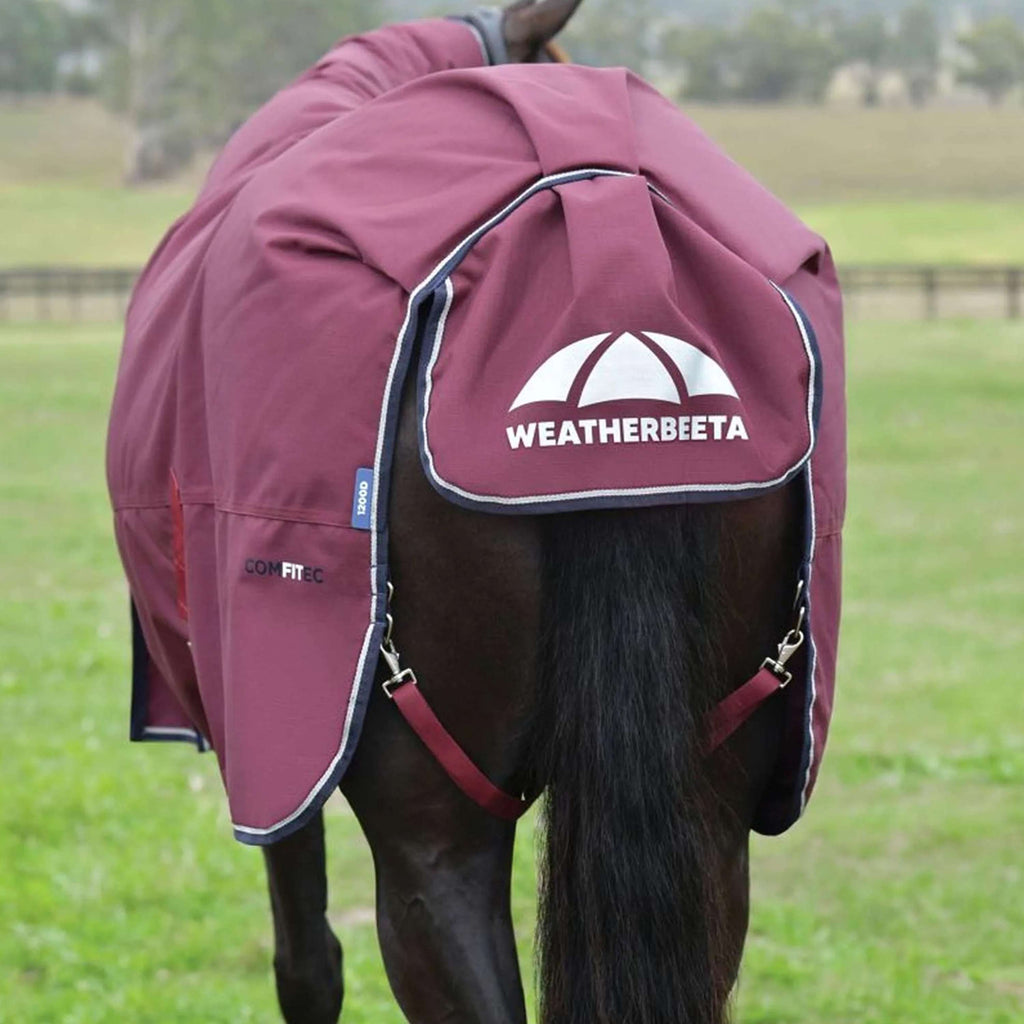 WeatherBeeta ComFiTec Essential Turnout 50g Burdeos/Azul Marino