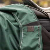 Agradi Horse Manta de ejercicio 1200D Banda Reflectante Verde