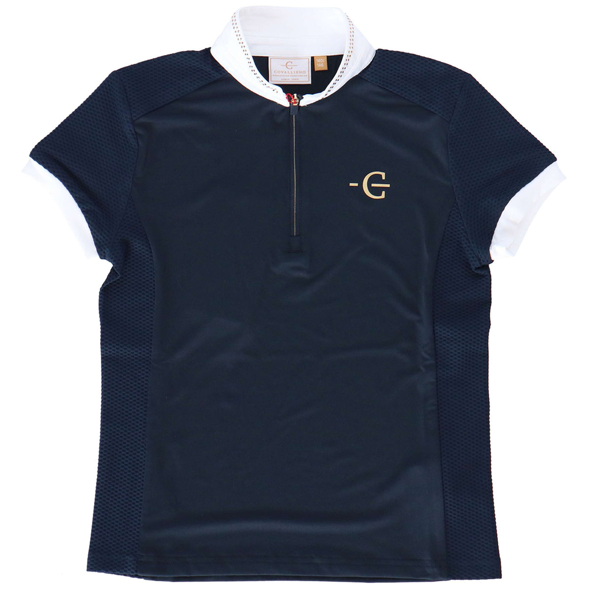 Covalliero Camiseta de Competición SS26 Niños Azul Marino Oscuro