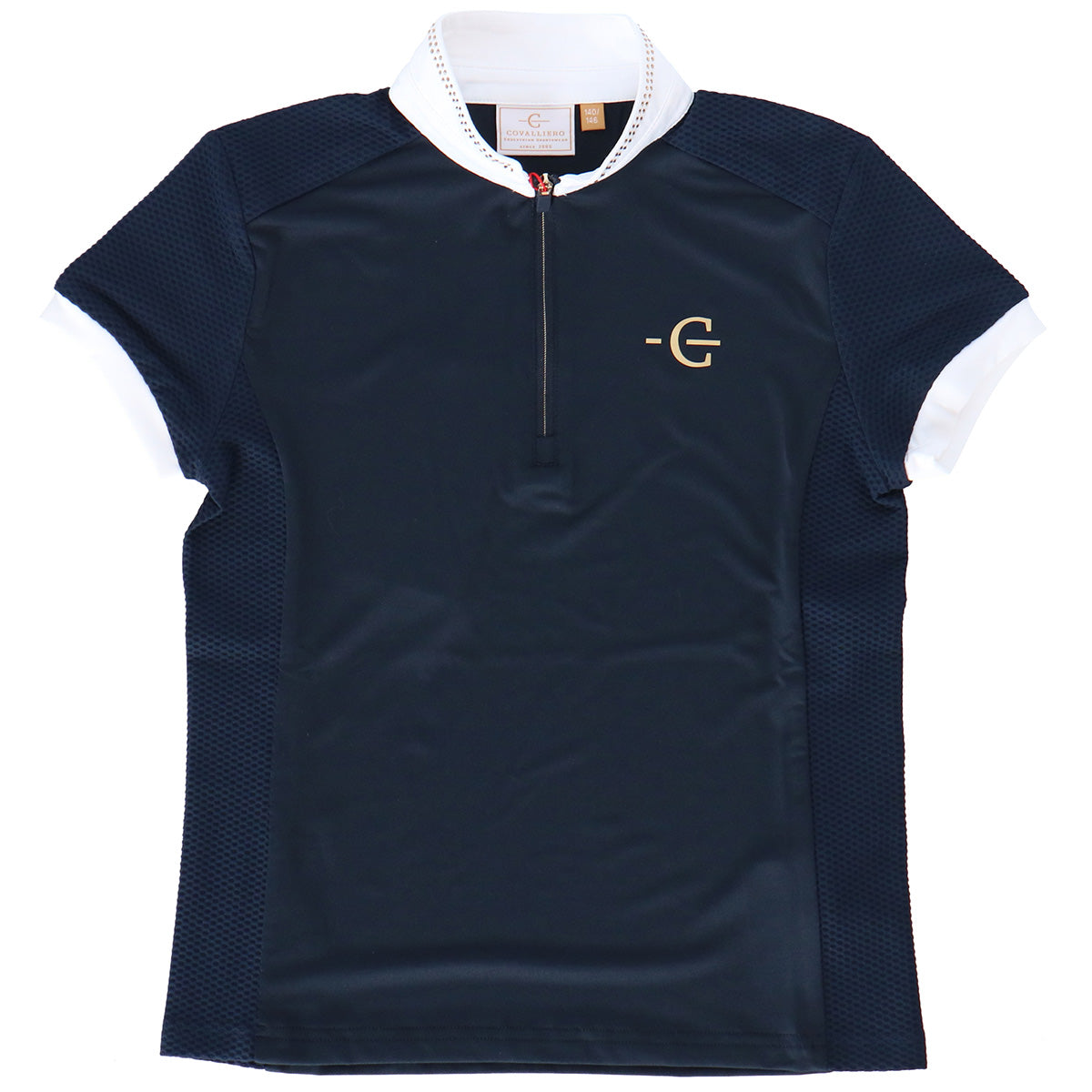 Covalliero Camiseta de Competición SS26 Niños Azul Marino Oscuro
