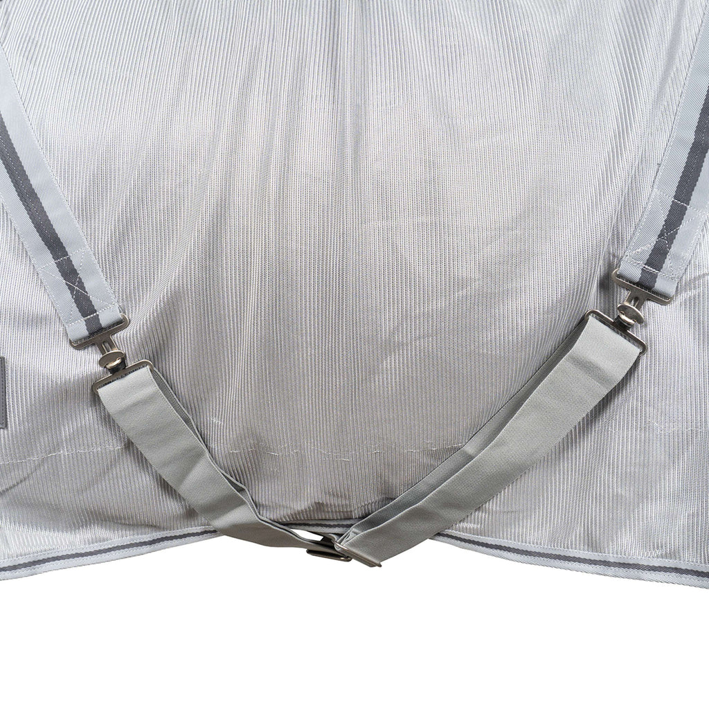 Waldhausen Manta Antimoscas Protect con Cuello Desmontable Plata/Gris