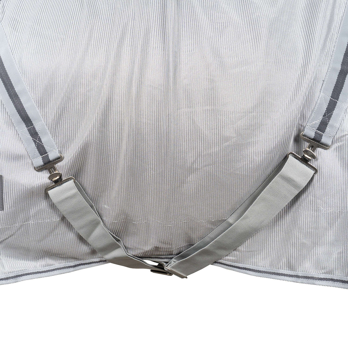 Waldhausen Manta Antimoscas Protect con Cuello Desmontable Plata<>Gris