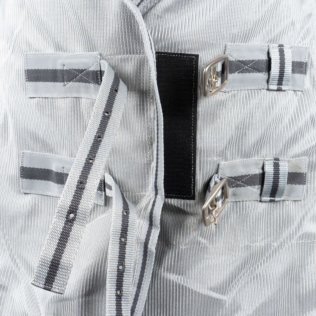 Waldhausen Manta Antimoscas Protect con Cuello Desmontable Plata/Gris