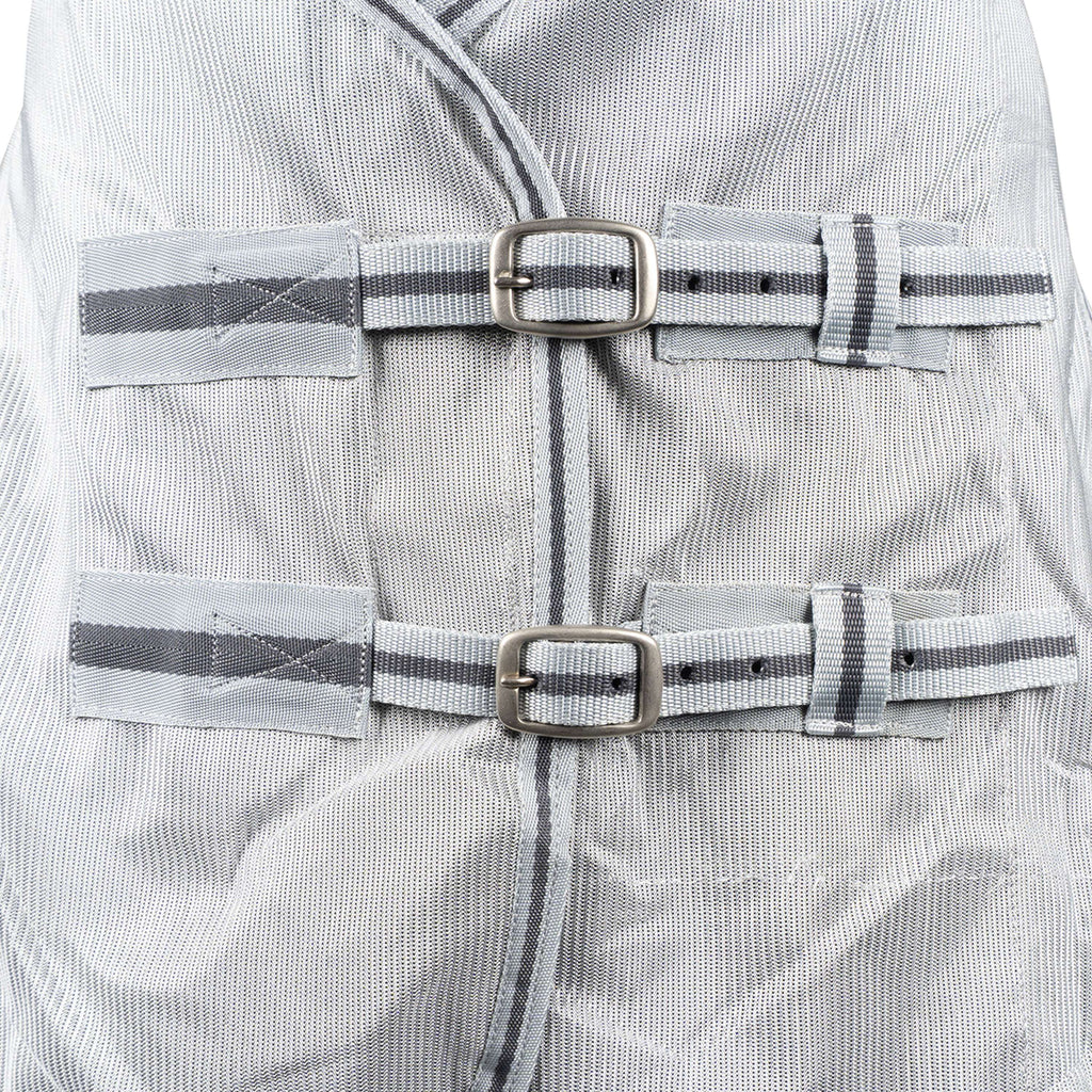 Waldhausen Manta Antimoscas Protect con Cuello Desmontable Plata/Gris