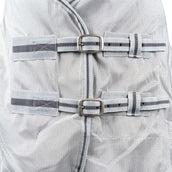 Waldhausen Manta Antimoscas Protect con Cuello Desmontable Plata<>Gris