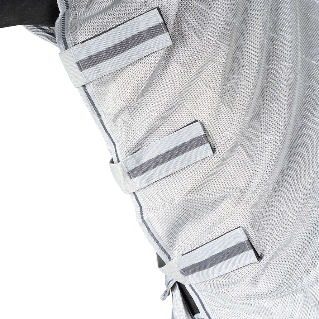 Waldhausen Manta Antimoscas Protect con Cuello Desmontable Plata/Gris