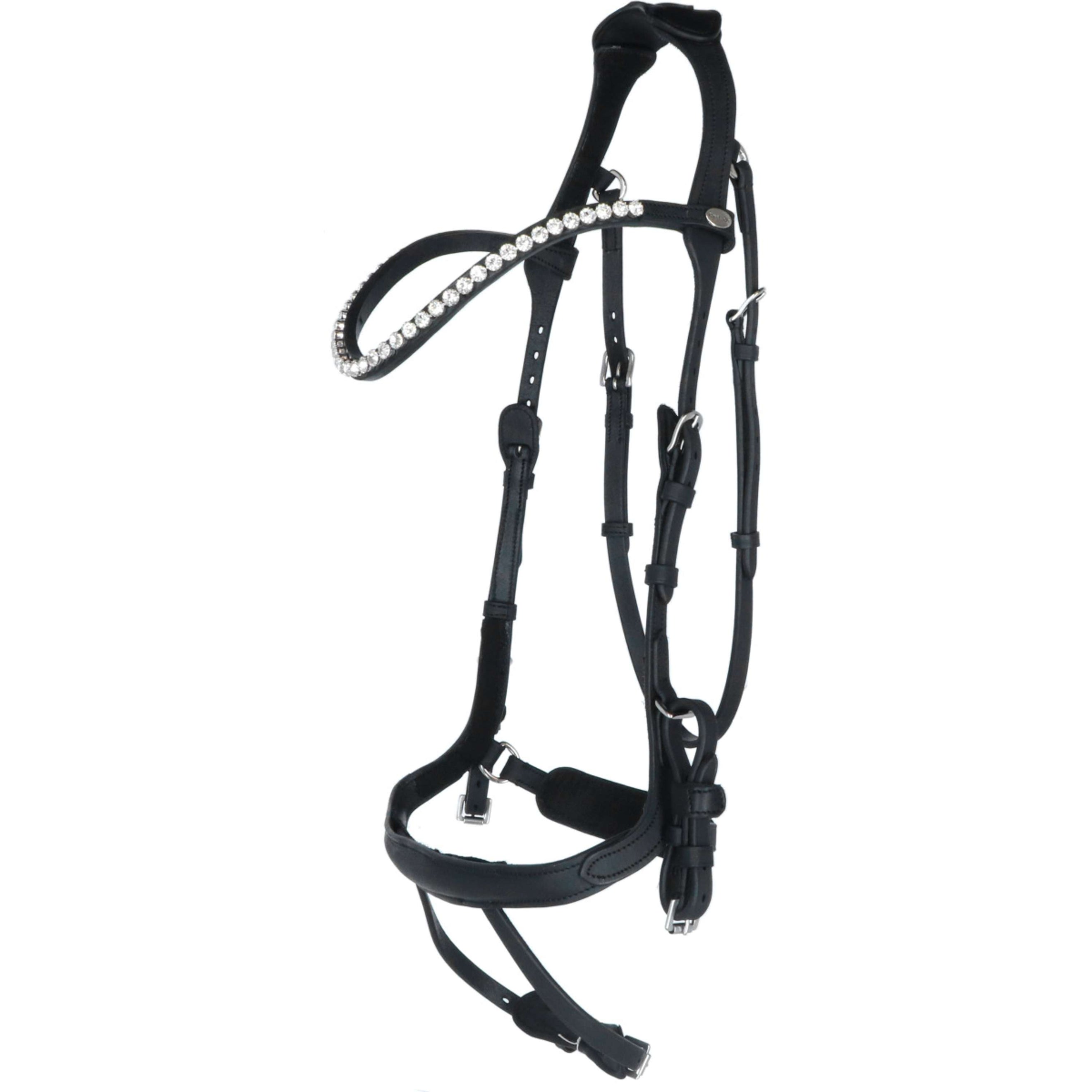 Kavalkade Brida Caliano Via Negro/Plata Kavalkade Brida Caliano Via Negro/Plata