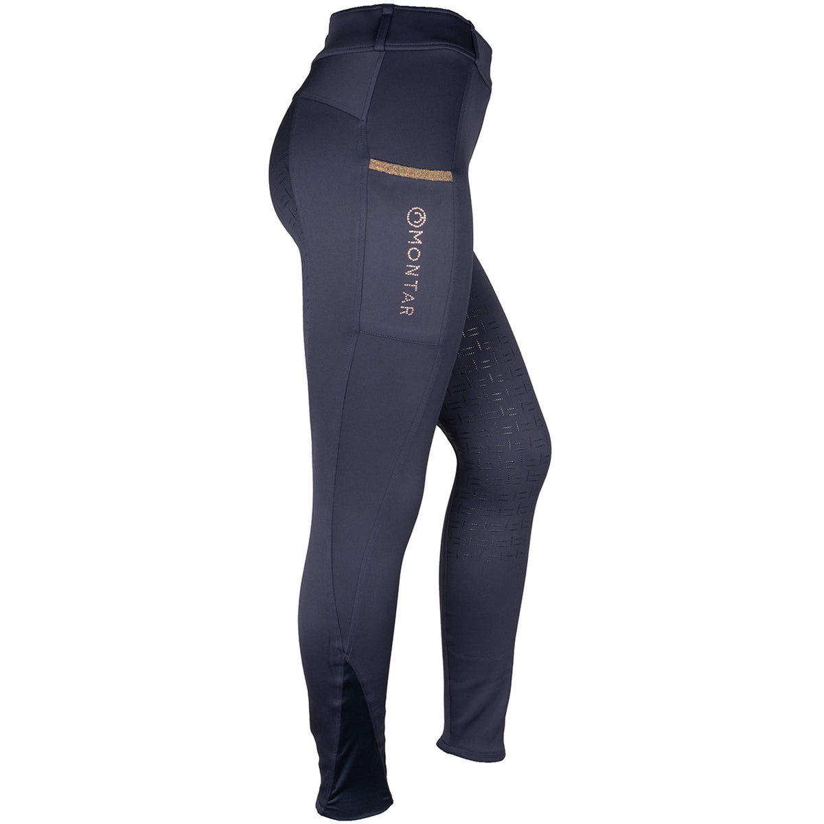 Montar Legging de Equitación MoGlenda Full Grip Navy