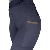 Montar Legging de Equitación MoGlenda Full Grip Navy