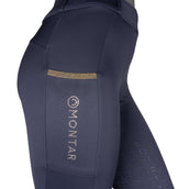Montar Legging de Equitación MoGlenda Full Grip Navy