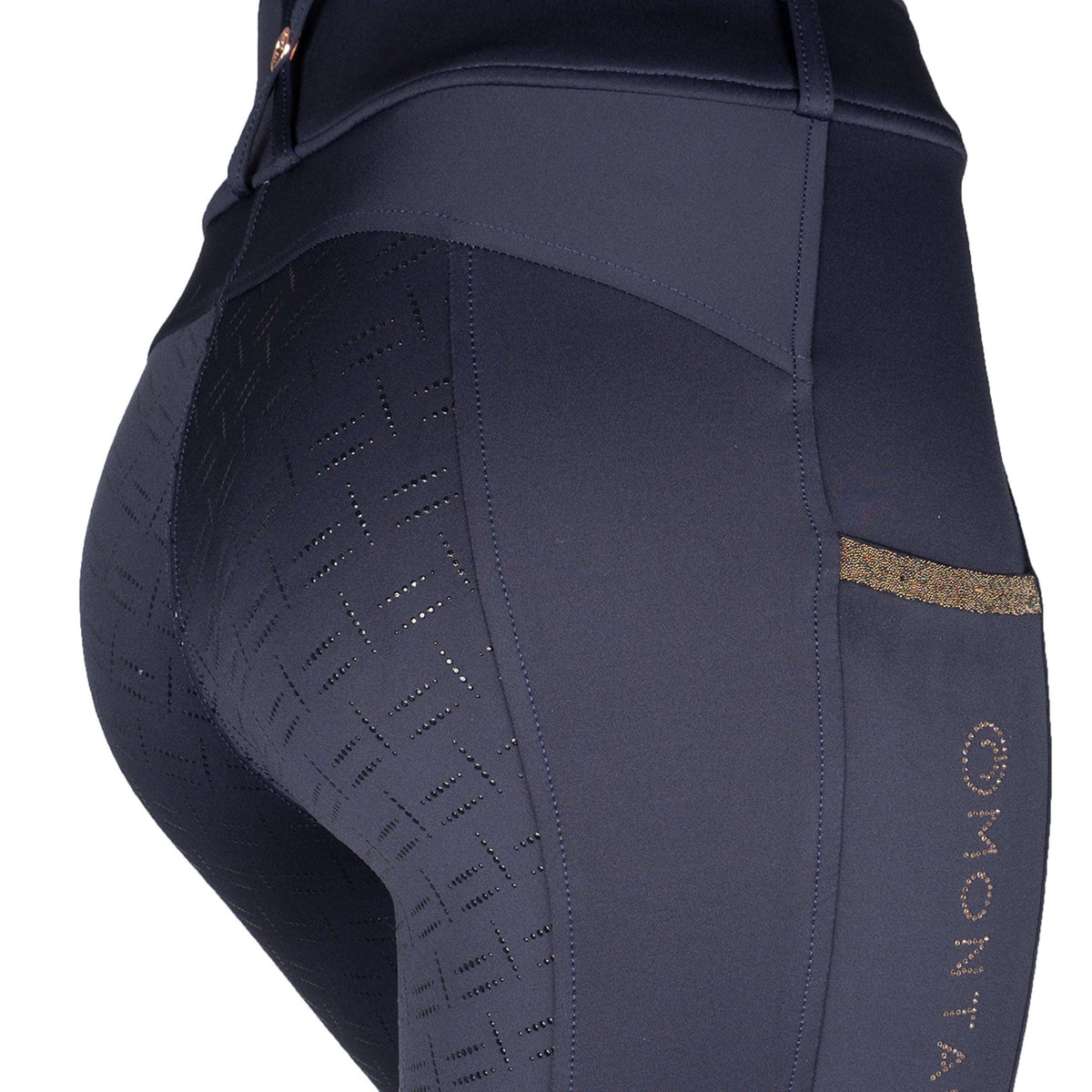 Montar Legging de Equitación MoGlenda Full Grip Navy