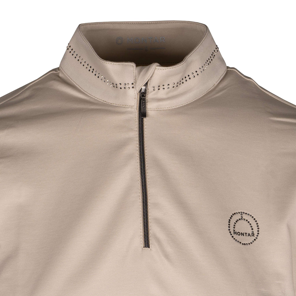 Montar Camiseta Manga Larga MoEllinor Grey Beige