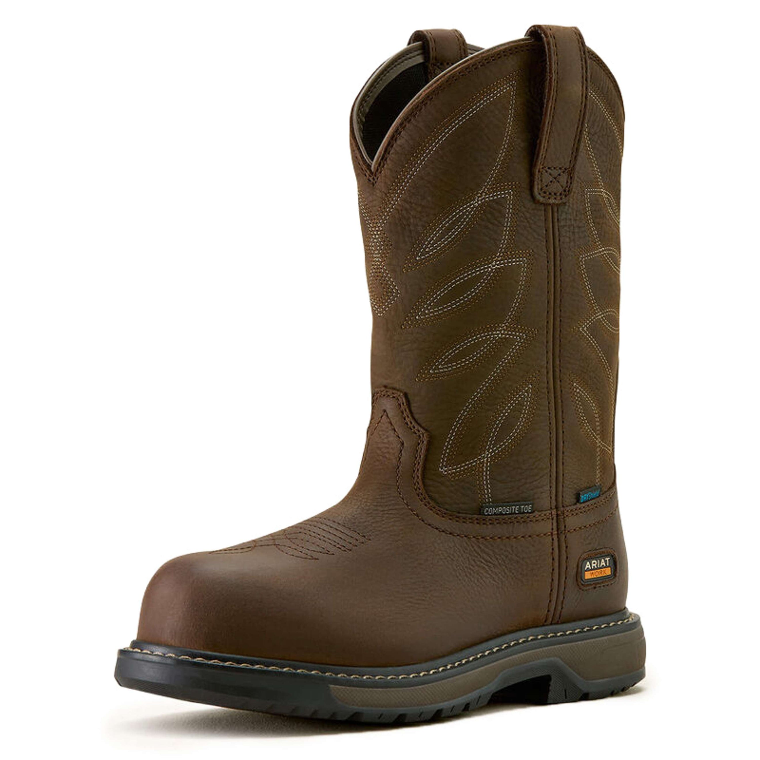 Ariat Botas Western Riverter Pull-On H20 Mujer Marron oscuro