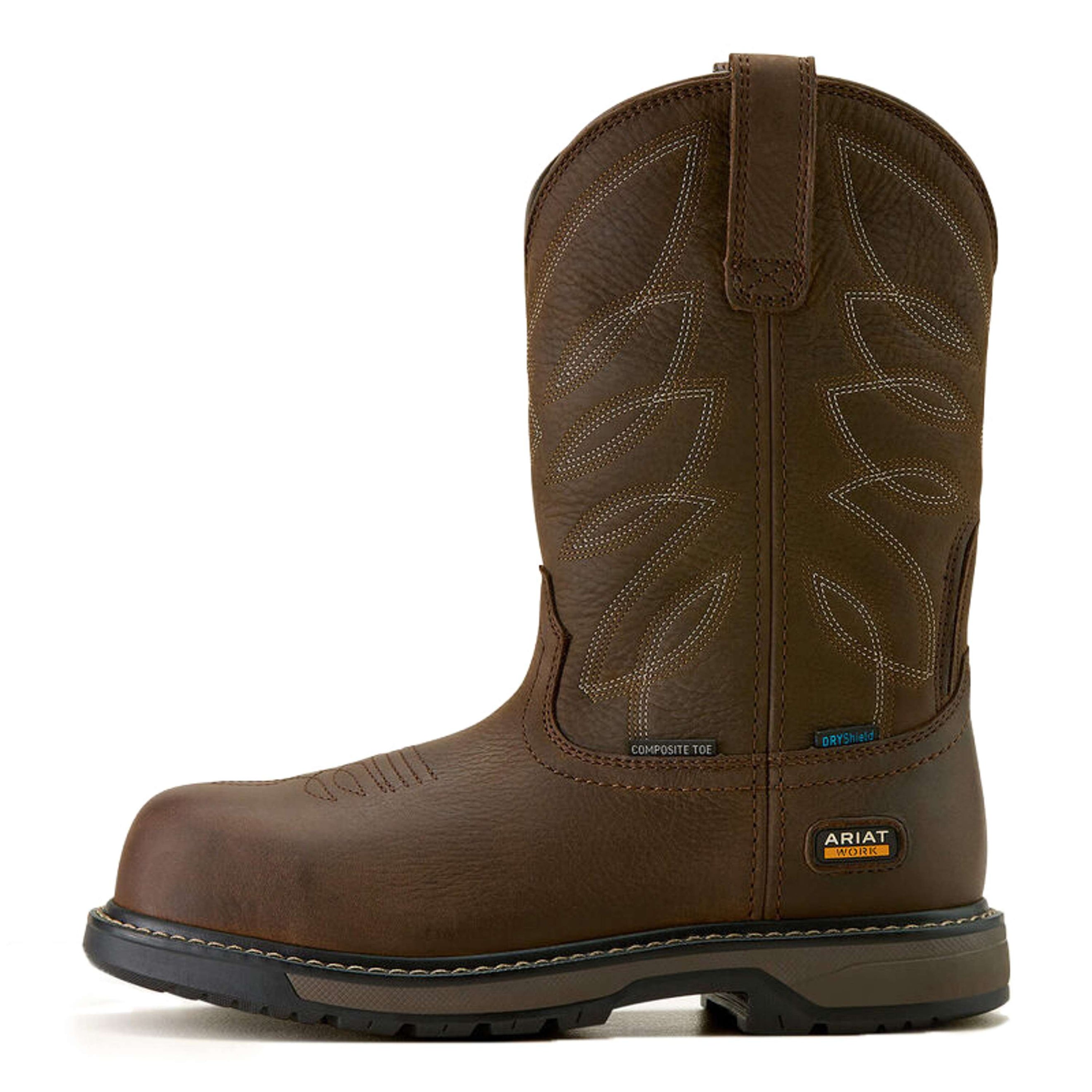 Ariat Botas Western Riverter Pull-On H20 Mujer Marron oscuro