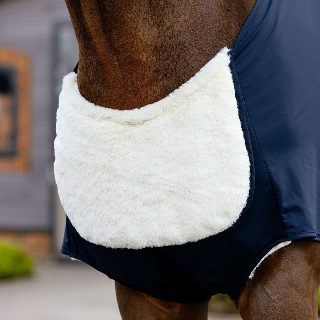 LeMieux Protector de Pecho Soft Anti-Rubbing Navy