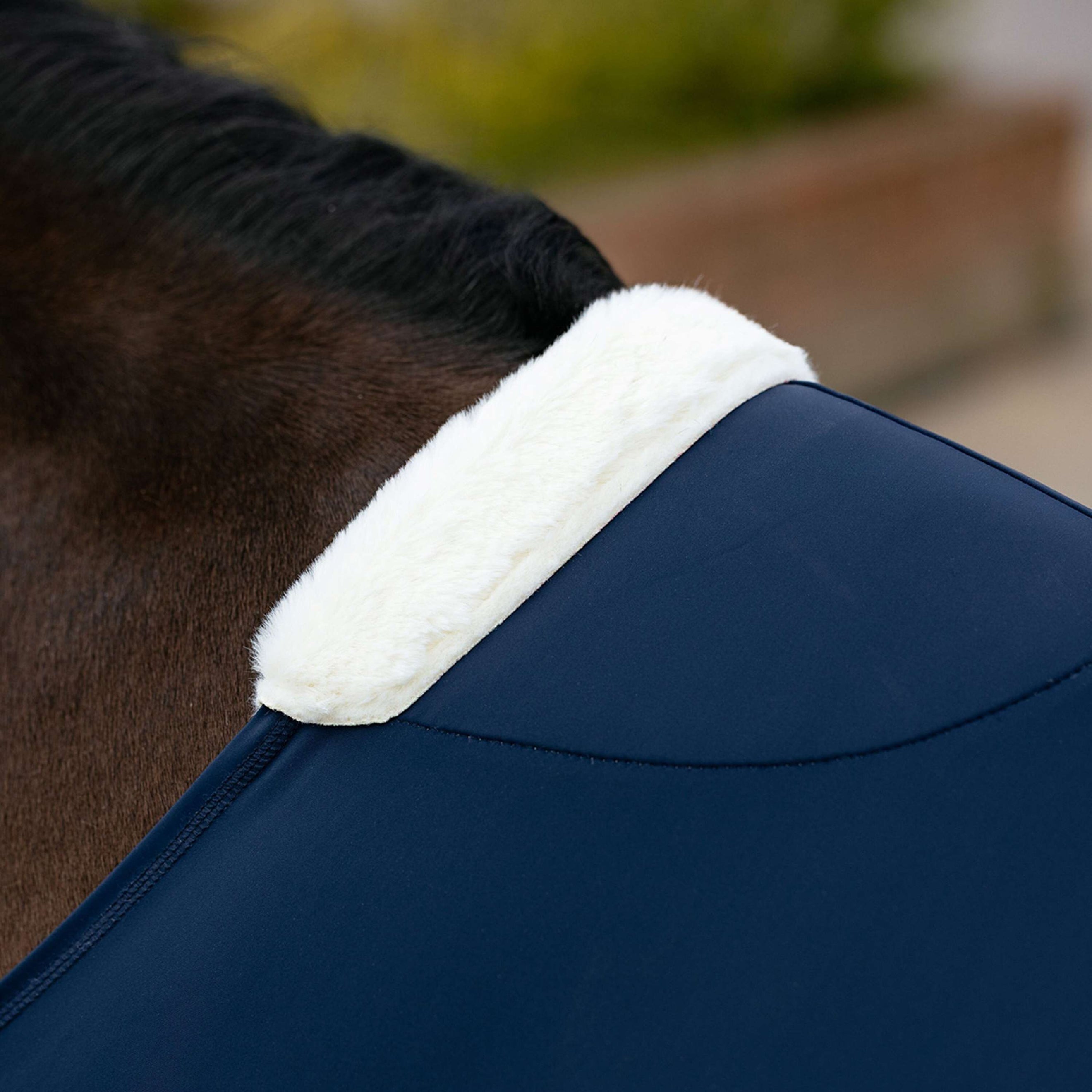 LeMieux Protector de Pecho Soft Anti-Rubbing Navy