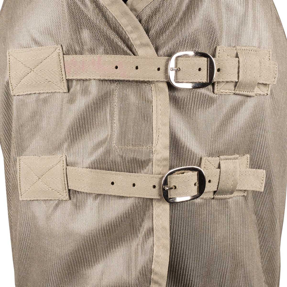 Imperial Riding Manta Antimoscas IRHReese con cuello Oliva clara