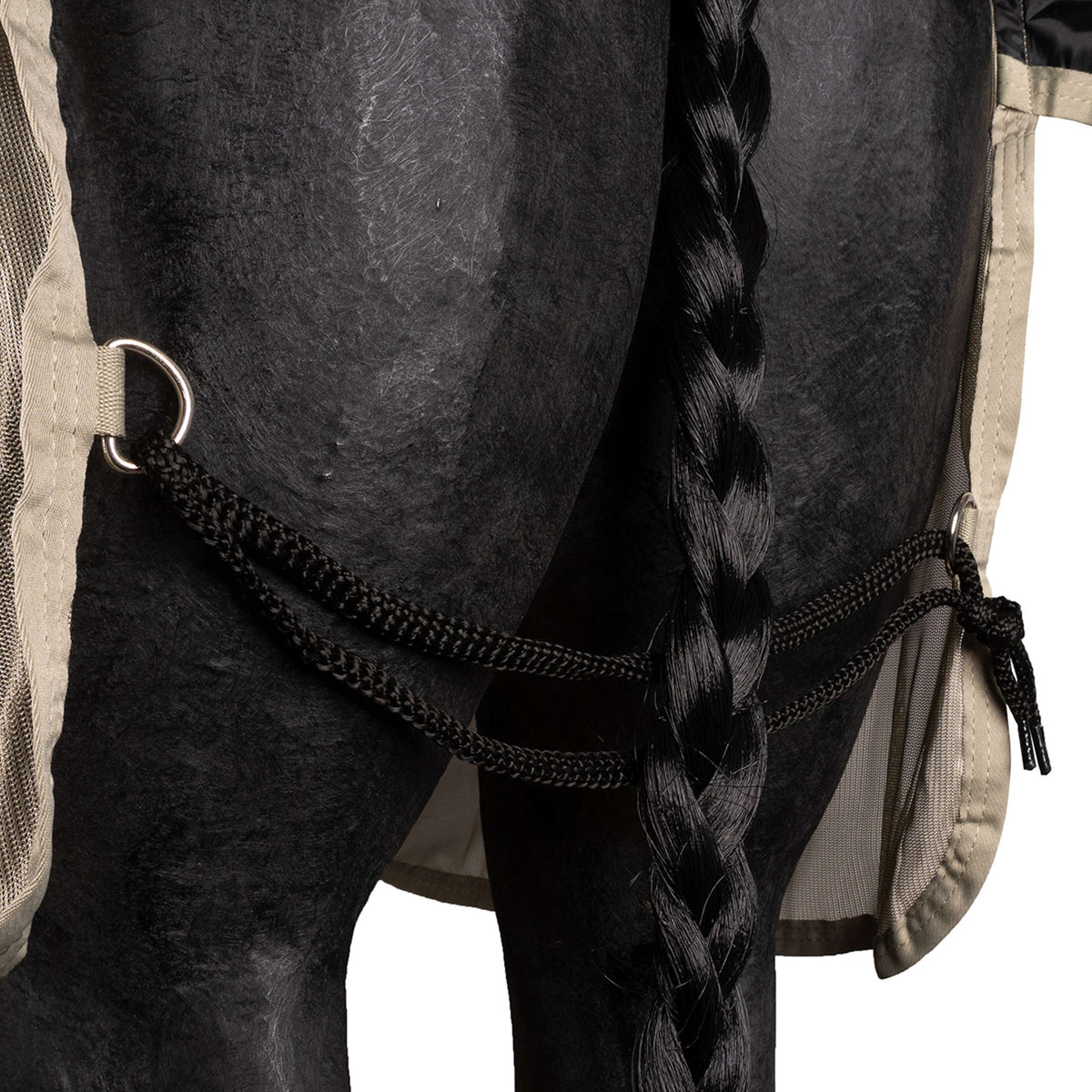 Imperial Riding Manta Antimoscas IRHReese con cuello Oliva clara