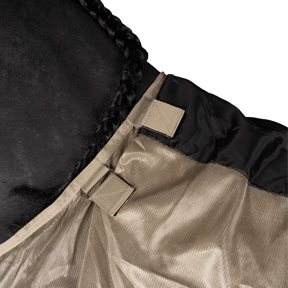 Imperial Riding Manta Antimoscas IRHReese con cuello Oliva clara