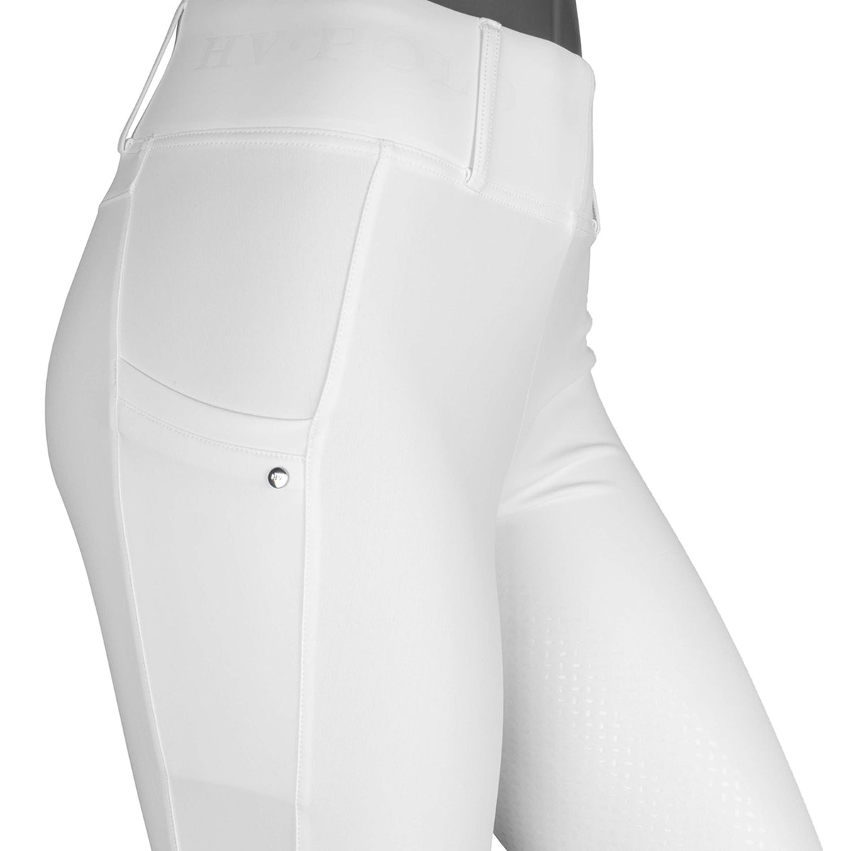 HV Polo Legging de EquitaciÃ³n HVPFavourite Full Grip Blanco