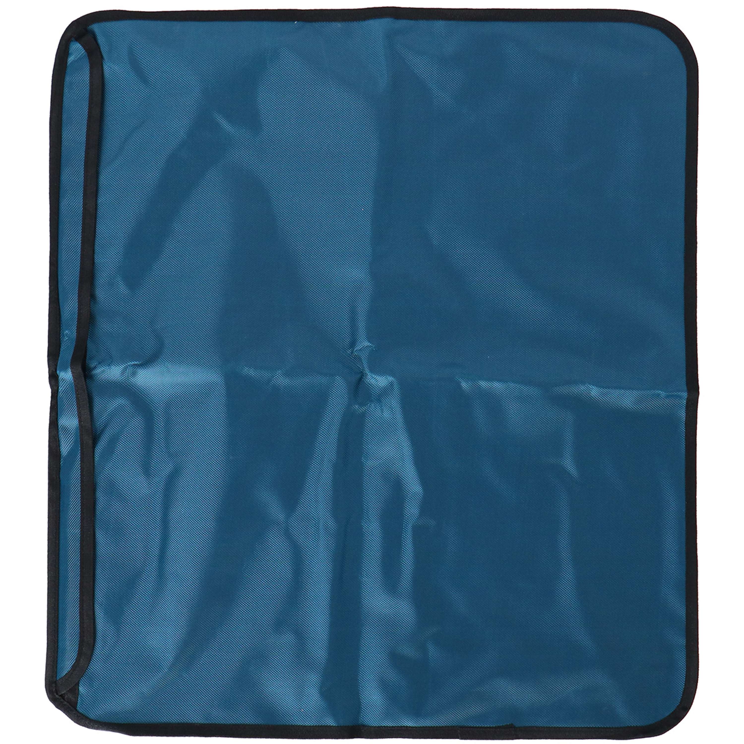 Excellent Horse Bolsa de Heno Cuadrado Azul