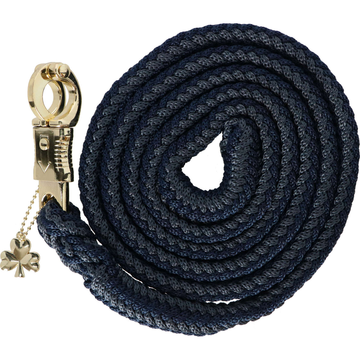 Bucas Cuerda de Cabestro Show-Line Comfort con Gancho de Pánico Azul/Gris