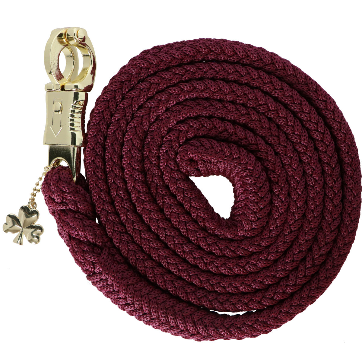 Bucas Cuerda de Cabestro Show-Line Comfort con Gancho de Pánico Burdeos