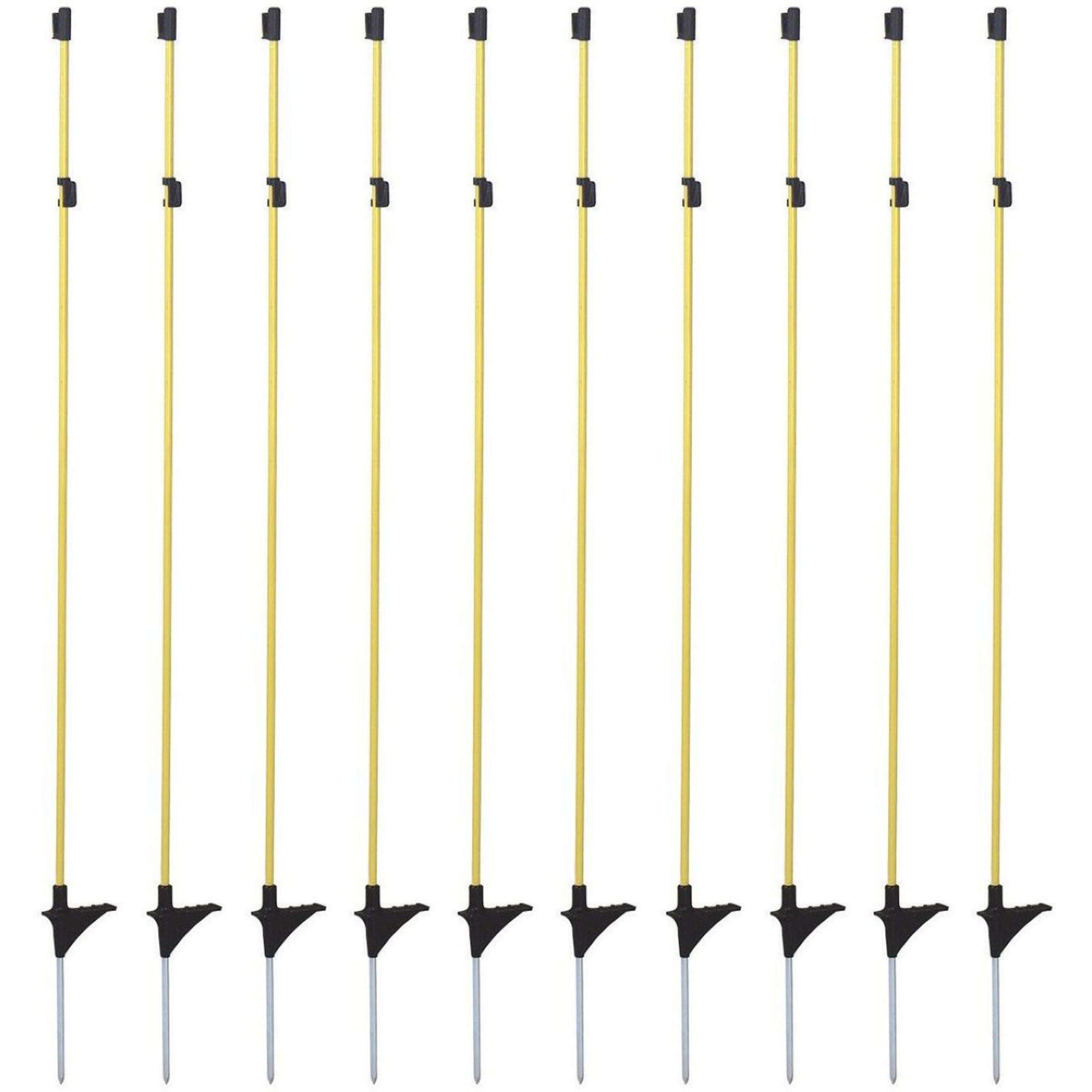 Agradi Power Poste de Cercado Fibra de vidrio Bolígrafo Metálico Amarillo Agradi Power Poste de Cercado Fibra de vidrio Bolígrafo Metálico Amarillo