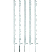 Ako Poste de pradera Titan con un único pasador Blanco