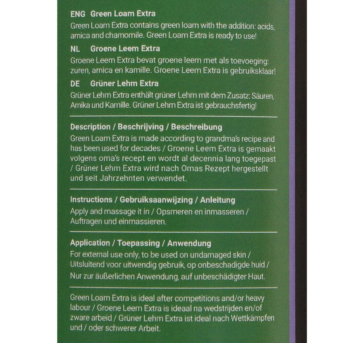 Agradi Horse Arcilla Verde Extra