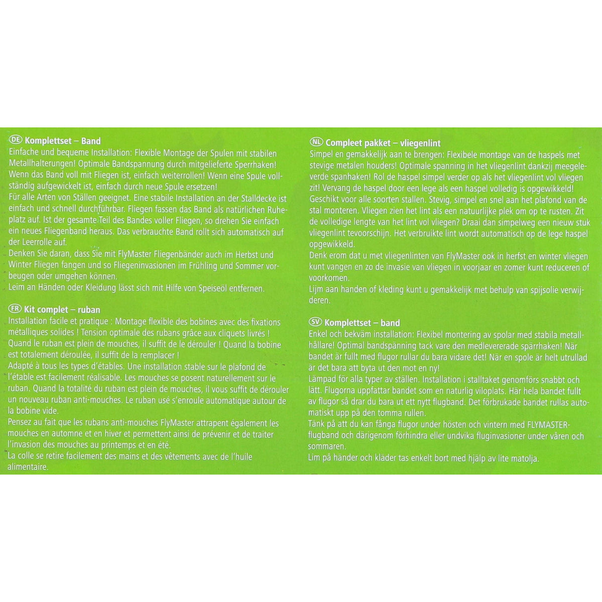 Kerbl Cinta Atrapa Moscas Set