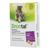 Drontal Dog Tasty Tableta Desparasitante Perro