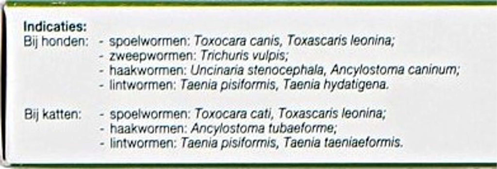 Flubenol KH Inyector de pasta desparasitante Perro/Gato