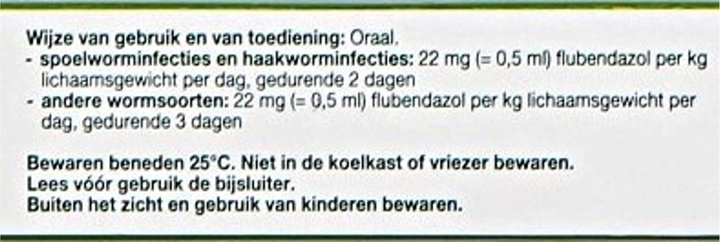Flubenol KH Inyector de pasta desparasitante Perro/Gato