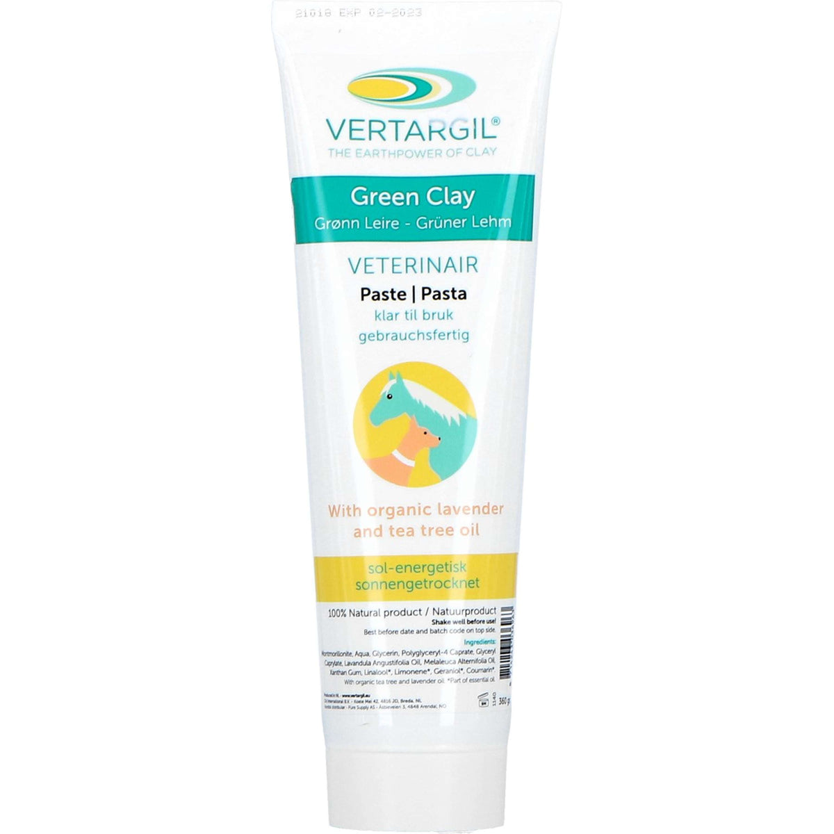 Vertargil Arcilla Verde Tube