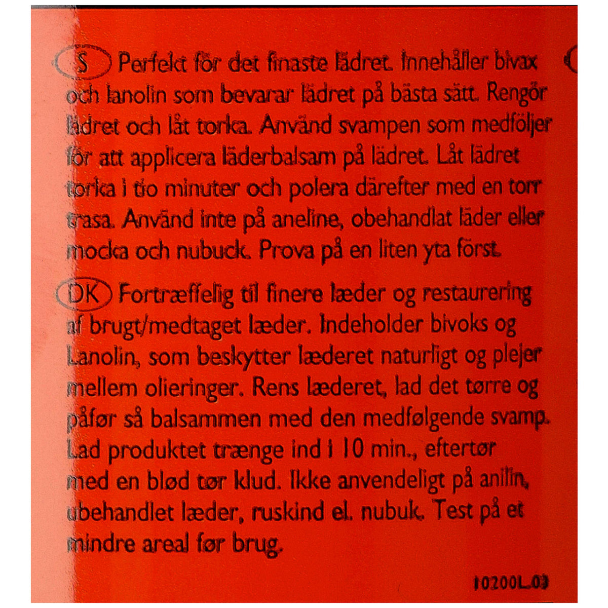 Carr & Day & Martin Bálsamo para Cuero Belvoir Conditioner