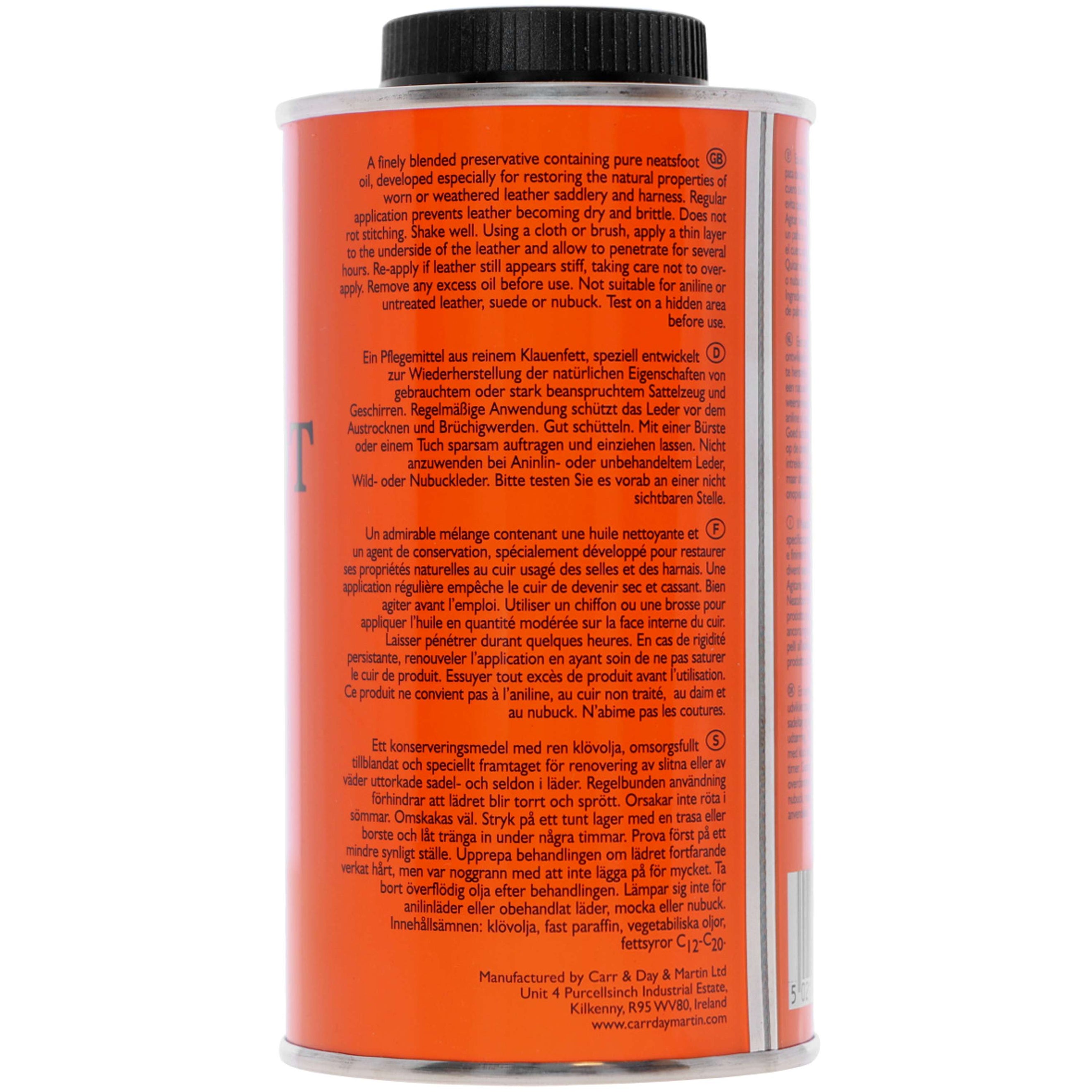 Carr & Day & Martin Aceite para Cuero V&P Neatsfood Compound