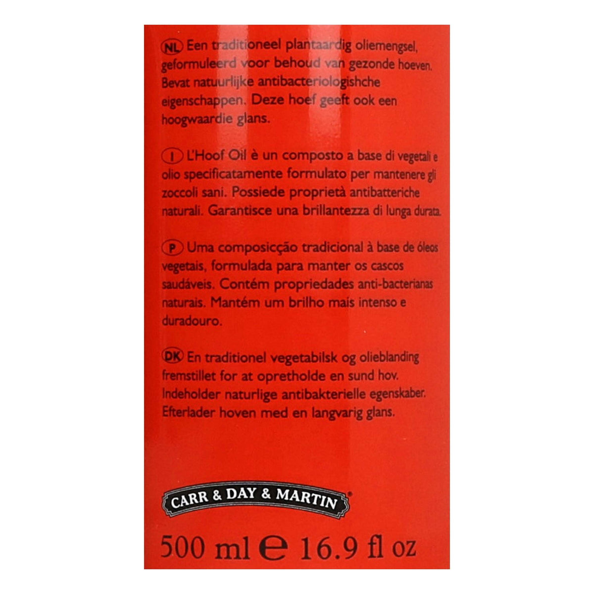 Carr & Day & Martin Aceite para Cascos Vanner & Prest