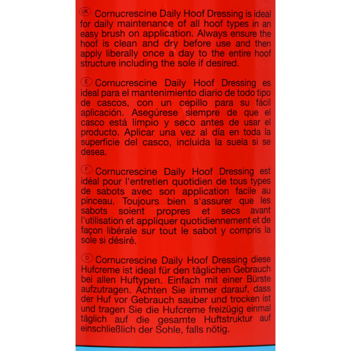 Carr & Day & Martin Baño para Cascos Daily Hoof