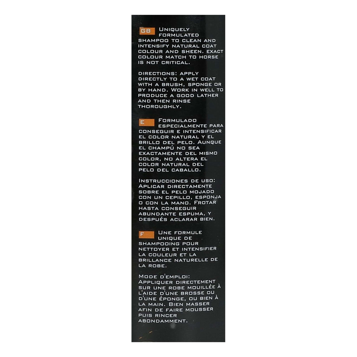 Carr & Day & Martin Shampoo Gallop Colour Negro