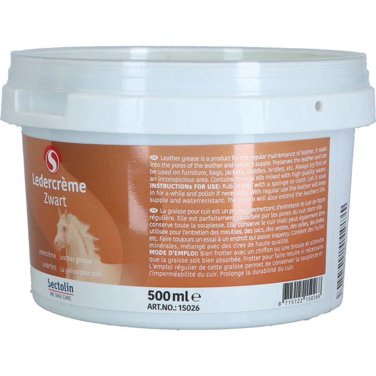Sectolin Ledercreme Negro