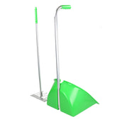 Kerbl Recogedor de excrementos Completo con Rastrillo Verde claro