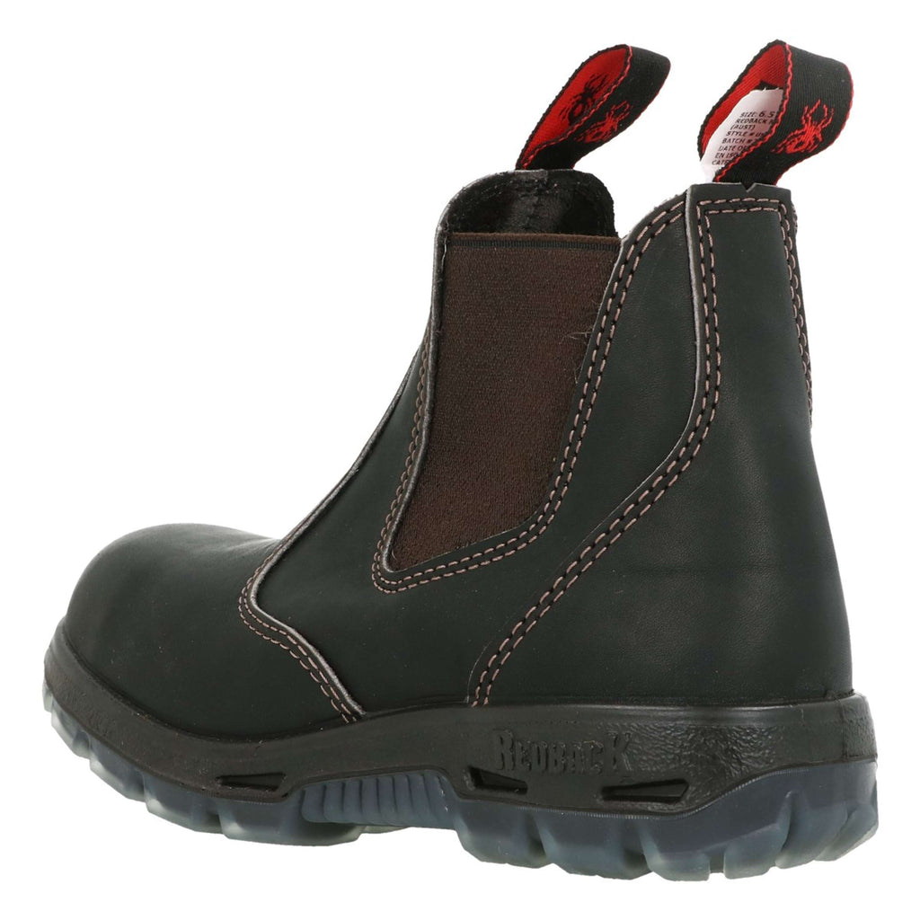 Redback Botines USBOK Puntera de Acero Marron